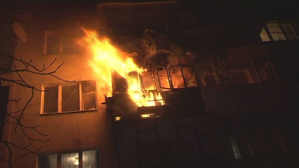 В Києві сталася пожежа в житловому будинку