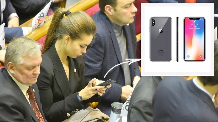 “У мене ще й манікюр новий…”: Депутатка від радикалів прийшла в Раду з новеньким телефоном за 37 тисяч