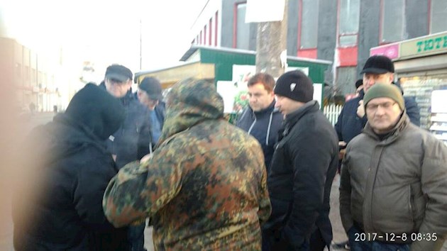 У Івано-Франківську бійці АТО помстилися маршрутнику за загиблого побратима