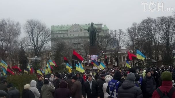 Другий “марш за імпічмент”: У столиці прихильники Саакашвілі знову вийшли на мітинг