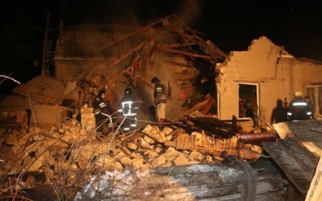 Залишилася тільки купа цегли! На Херсонщині стався вибух у житловому будинку