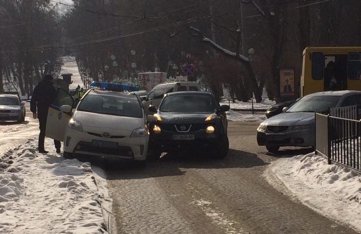 У Львові патрульна поліція потрапила у ДТП