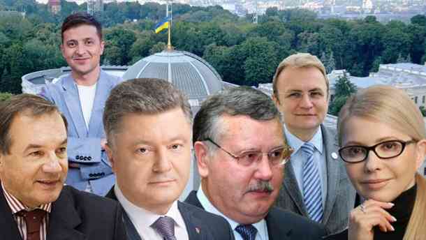 Вони йдуть на вибори: Список кандидатів у Президенти України, які подали документи у ЦВК
