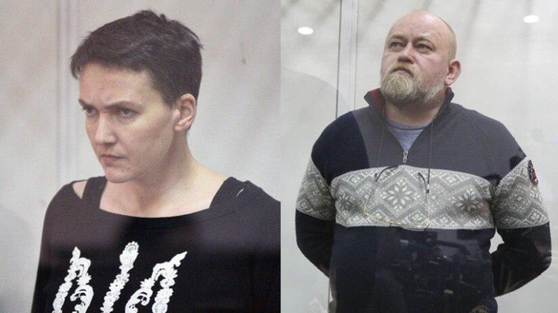 Суд відмовив прокурорам у арешті Надії Савченко та Володимира Рубана, засідання перенесено