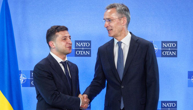 “Ми ніколи не визнаємо незаконну анексію Криму”: – Генсек НАТО Столтенберг на зустрічі з Зеленським