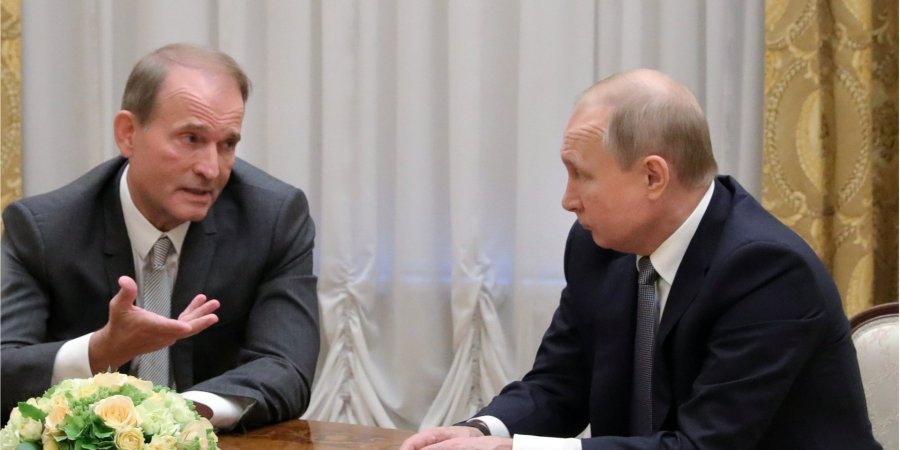 Путін зустрівся з Медведчуком напередодні виборів в Раду: про що говорили знамениті куми?