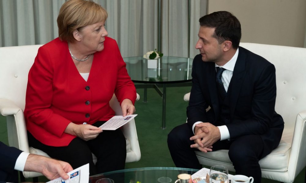 Доленосна зустріч із Меркель! Зеленський все сказав. Словам вірити не будуть