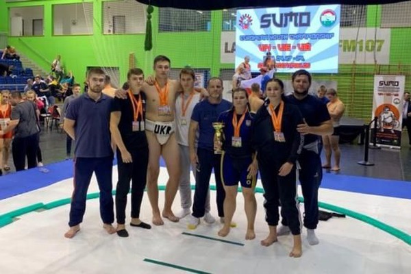 Справжня гордість: Збірна українських сумоїстів виборола 58 медалей на Чемпіонаті Європи