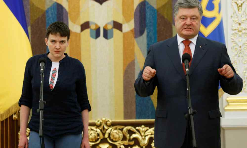 В нас не гетьман, в нас чмо! Савченко знищила Порошенка- підтвердила свідчення. Його треба садити