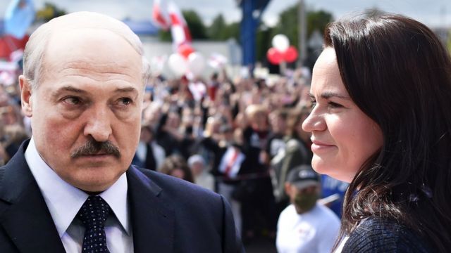 Тільки початок! Лукашенко лютує, Тихановська випалила – “ні на що не здатний”. Усе вийшло, “зламали режим”