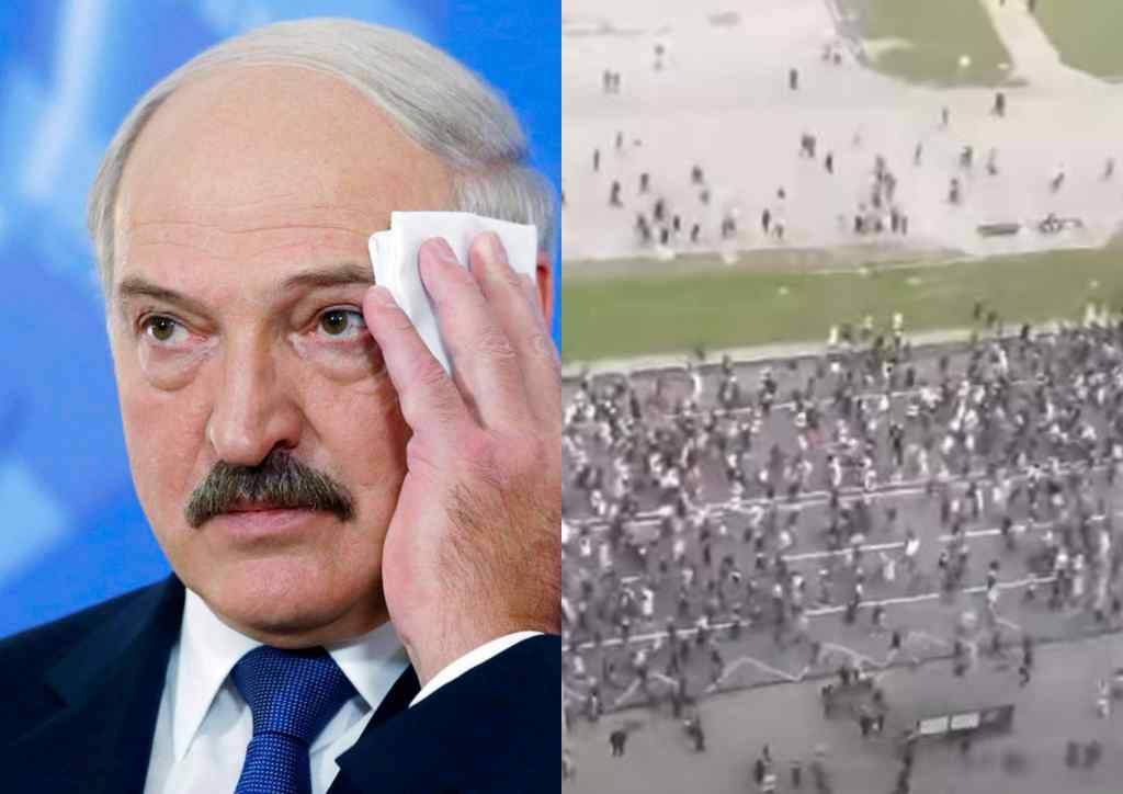 Останній день! У Мінську відбувається неймовірне – тисячі людей. Лукашенко в шоці – в оточенні БТР-ів