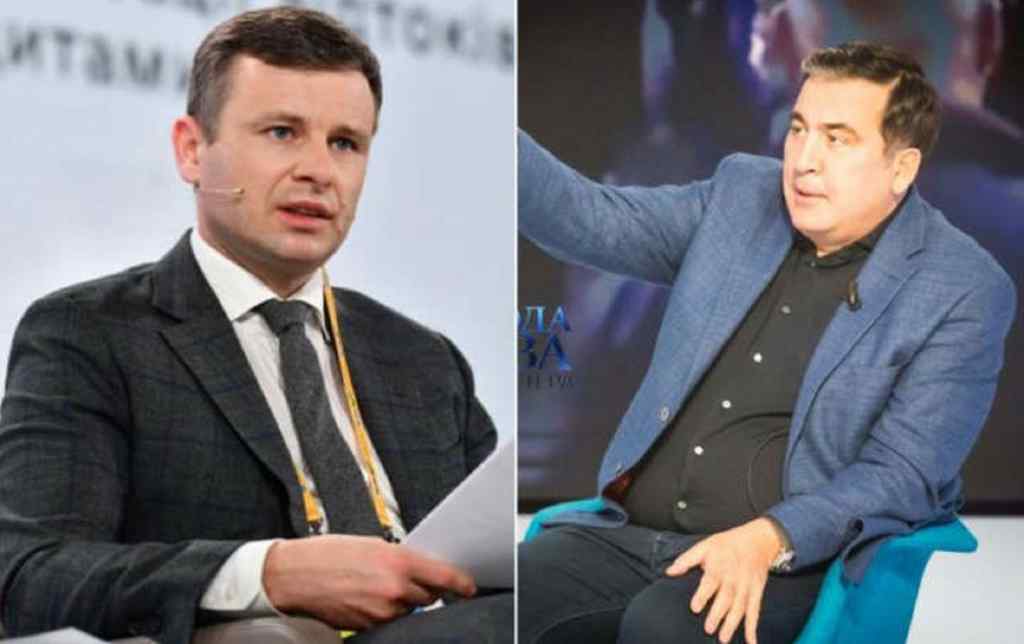 “Цей міністр Марченко має частку в цьому”. Саакашвілі звинуватив главу Мінфіну в залученні до незаконних схем на митниці