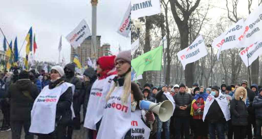 Вулиці перекриті! У Києві мітинг: велика колона. Прямо під Верховною Радою. Що відомо?