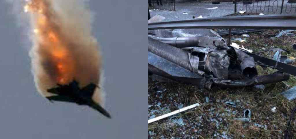 Годину тому! У Маріуполі українські військові збили ворожий літак. І так буде з кожним. Браво!