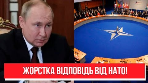 Щойно! Жорстка відповідь НАТО: Путіна принизили – на весь світ. Поставили на місце – переможемо!