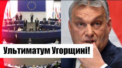 Крик на все засідання! Шокуючий скандал – прямо в ЄС: нищівний ультиматум Угорщині! Зробити негайно!