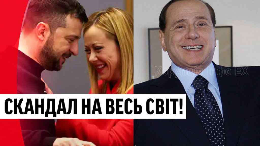 Скандал на весь світ! Прямо в Італії – Берлусконі стерли в порох: путініста за барки! Українці аплодують!