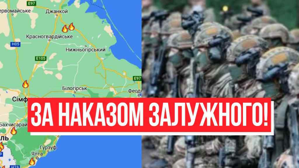 Це сталося! За наказом Залужного – Крим відрізають: коридору НЕ БУДЕ! Траур для РФ, там поляжуть всі