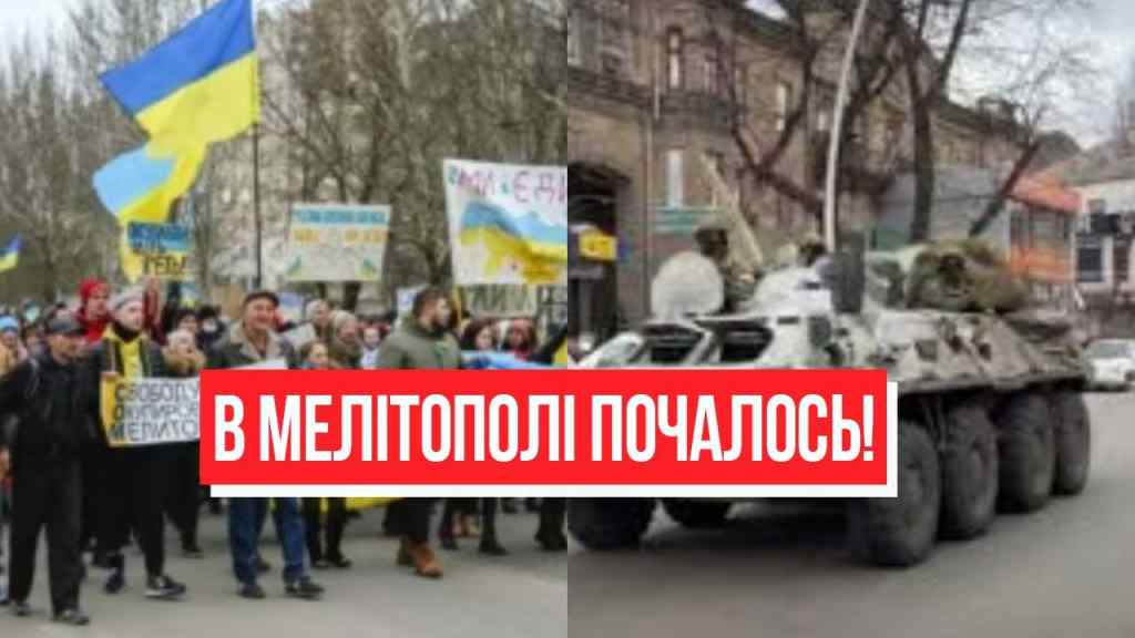 Вже в Мелітополі! Українців попередили – стрілянина в місті: процес звільнення? Вже скоро!