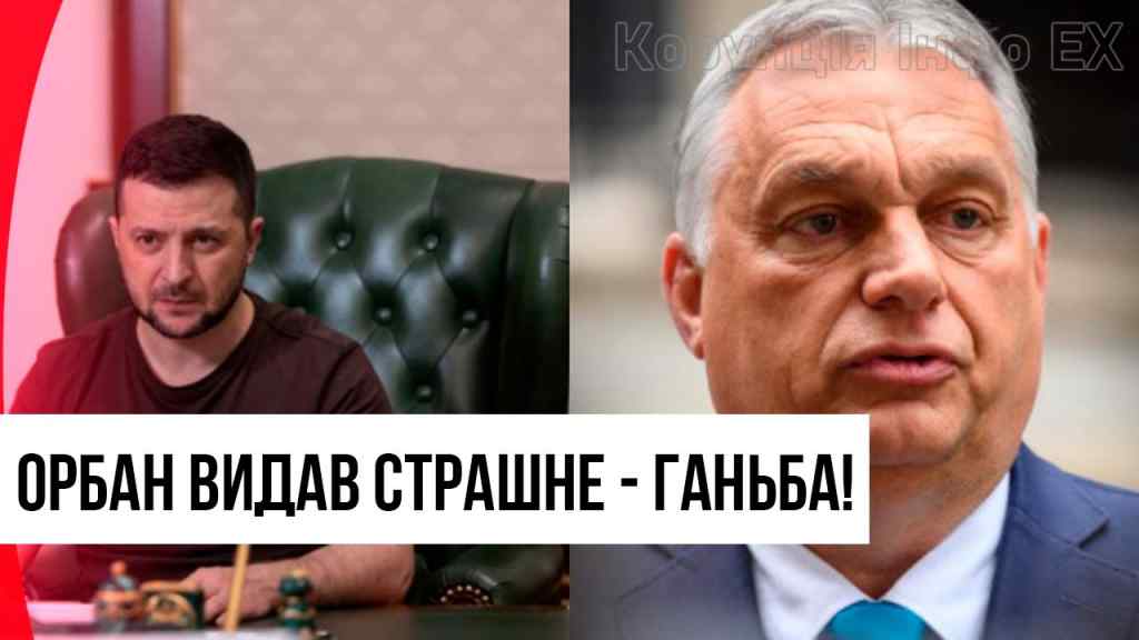 Відкрив рота! Орбан геть збожеволів: видав страшне – проти України! Такого ще не було, ганьба!