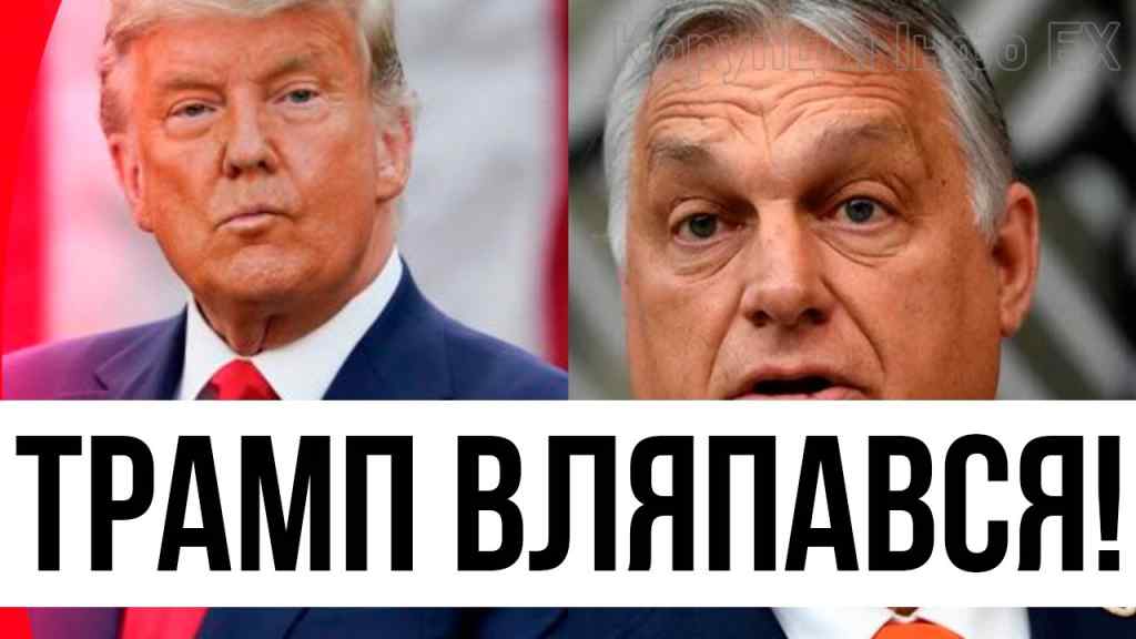 Ердоган рве на собі волосся! Трамп видав немислиме – ОРБАН НА ЧОЛІ ТУРЕЧЧИНИ? Що ж це відбувається!